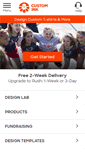 Mobile Screenshot of customink.com